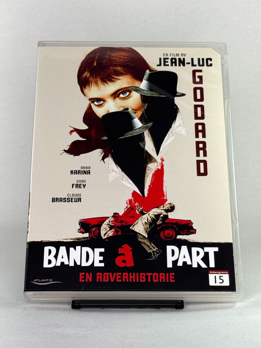 DVD-forside til filmen Bande à part - En røverhistorie
Originalt cover brukt for produktbilde i nettbutikken Brukbar Film