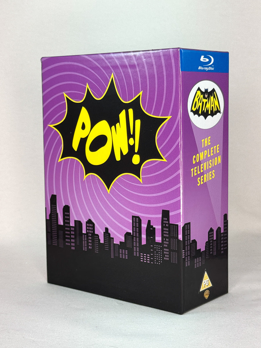 Bakside av cover til Batman – The Complete Television Series, bruktfilm hos nettbutikken Brukbar Film