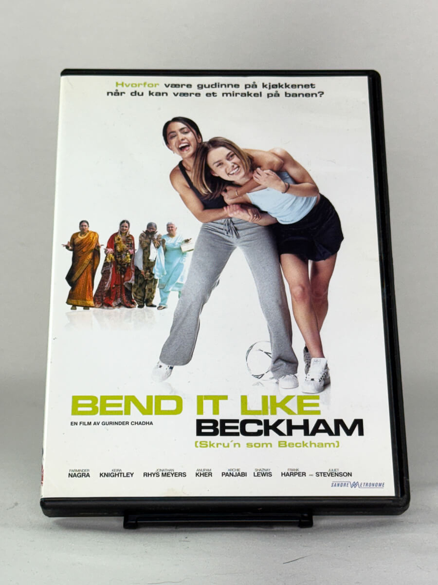 DVD-forside til filmen Bend It Like Beckham
Originalt cover brukt for produktbilde i nettbutikken Brukbar Film