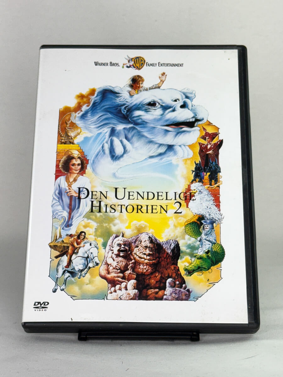 DVD-forside til filmen Den uendelige historien 2
Originalt cover brukt for produktbilde i nettbutikken Brukbar Film