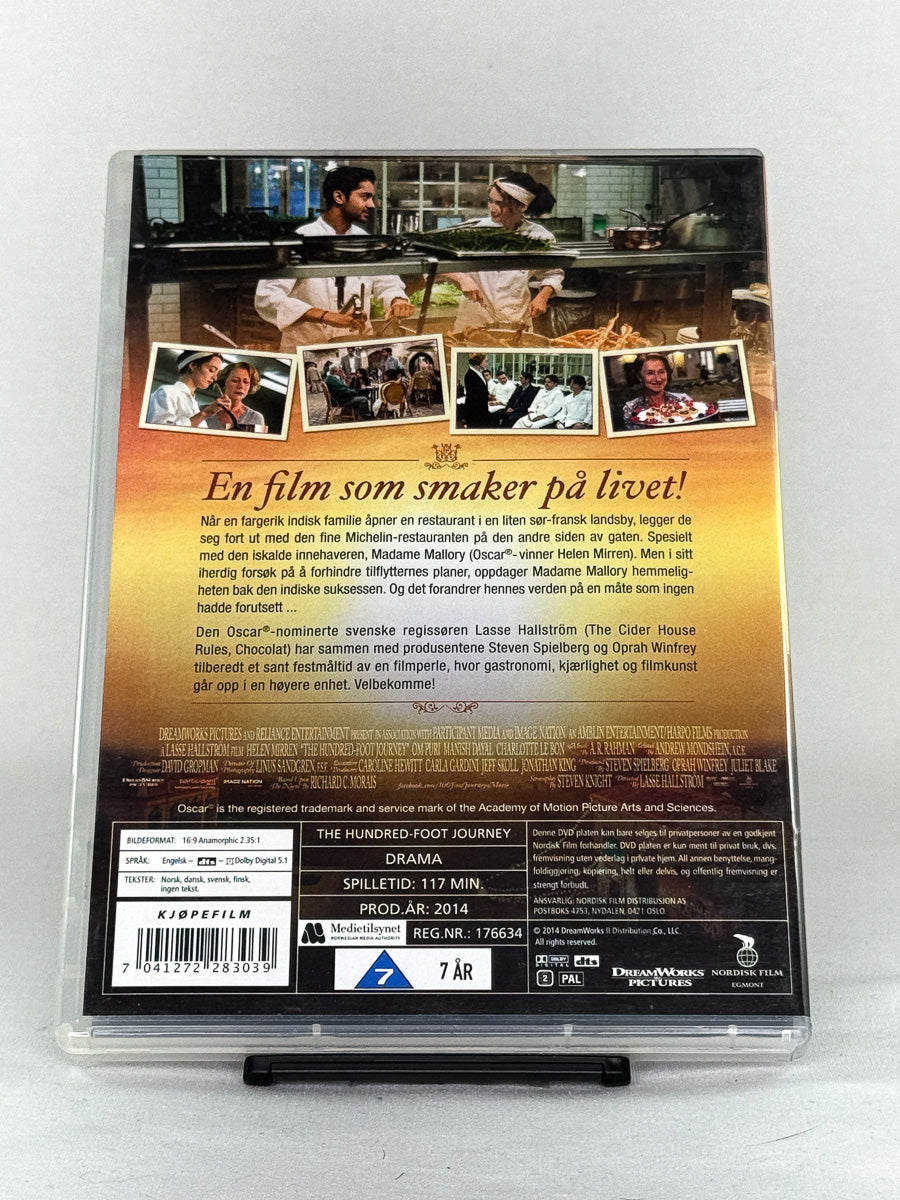 DVD-cover-bakside til filmen En trettimeters reise – Brukt DVD fra nettbutikken Brukbar Film