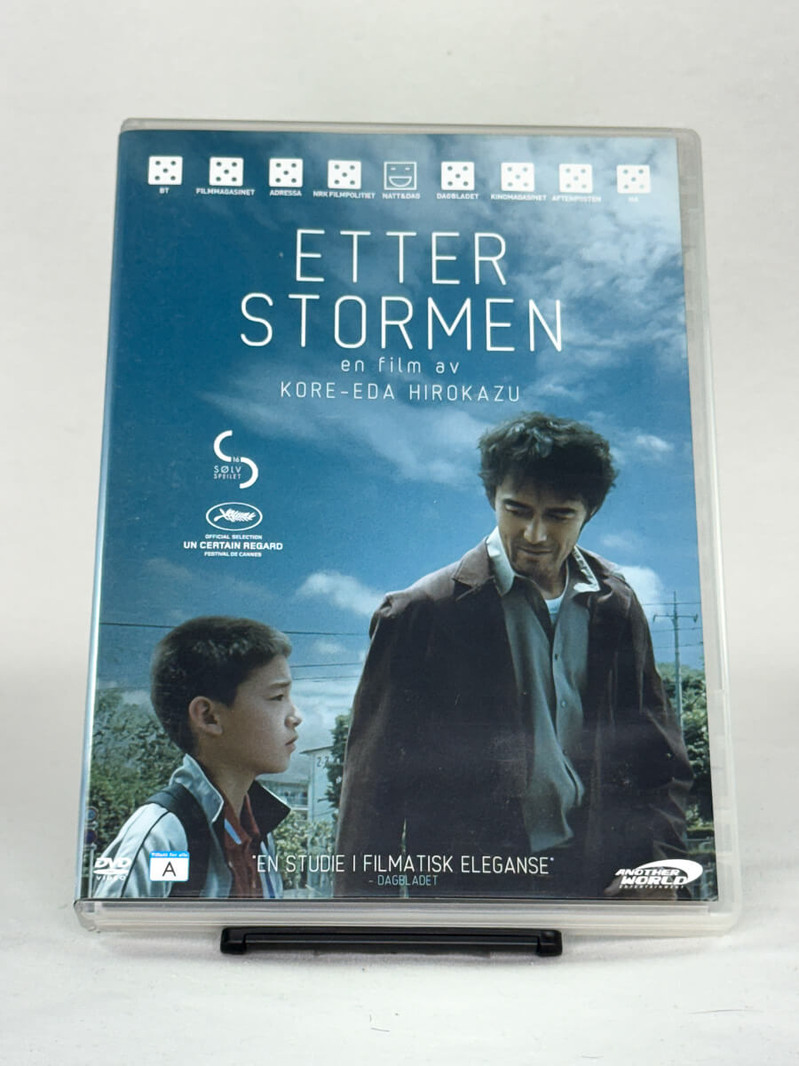DVD-cover-forside til filmen Etter stormen – Brukt DVD fra nettbutikken Brukbar Film