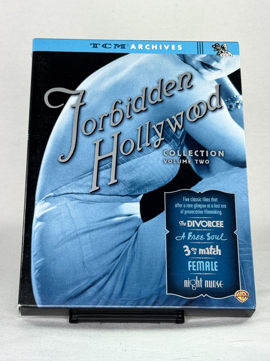 DVD-cover-forside til serien Forbidden Hollywood Collection Volume Two – Brukt DVD fra nettbutikken Brukbar Film