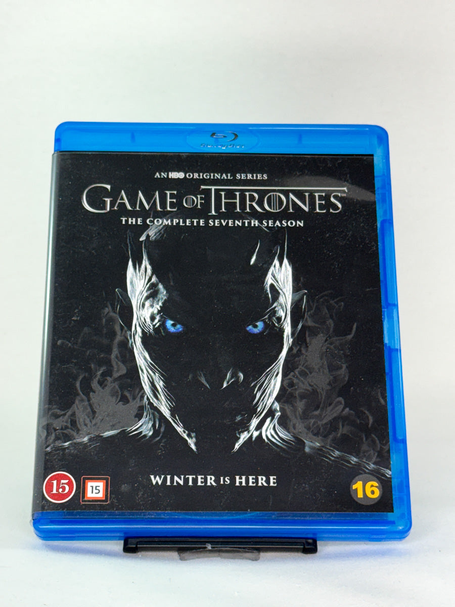 Forside av Blu-raycover til Game of Thrones – Sesong 7 – forberedelser til den endelige kampen, brukt Blu-ray hos Brukbar Film