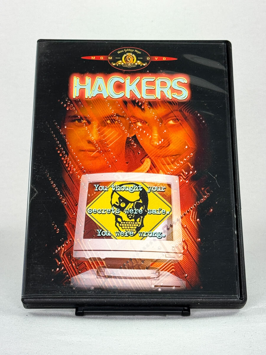 DVD-forside til filmen Hackers Svensk omslag
Originalt cover brukt for produktbilde i nettbutikken Brukbar Film
