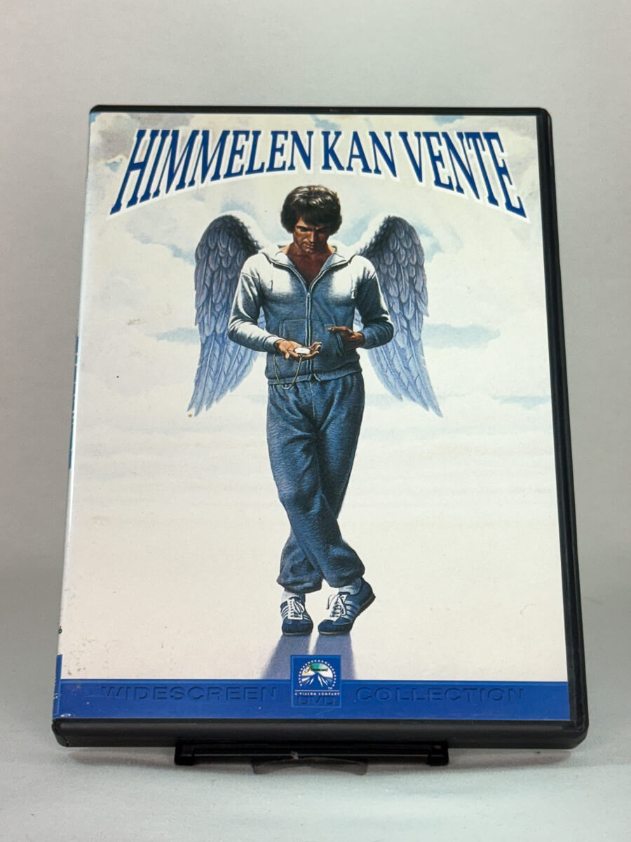 Brukt DVD-film Himmelen kan vente – forside av filmcover, kjøp originale brukte komedier og klassikere på DVD hos Brukbar Film