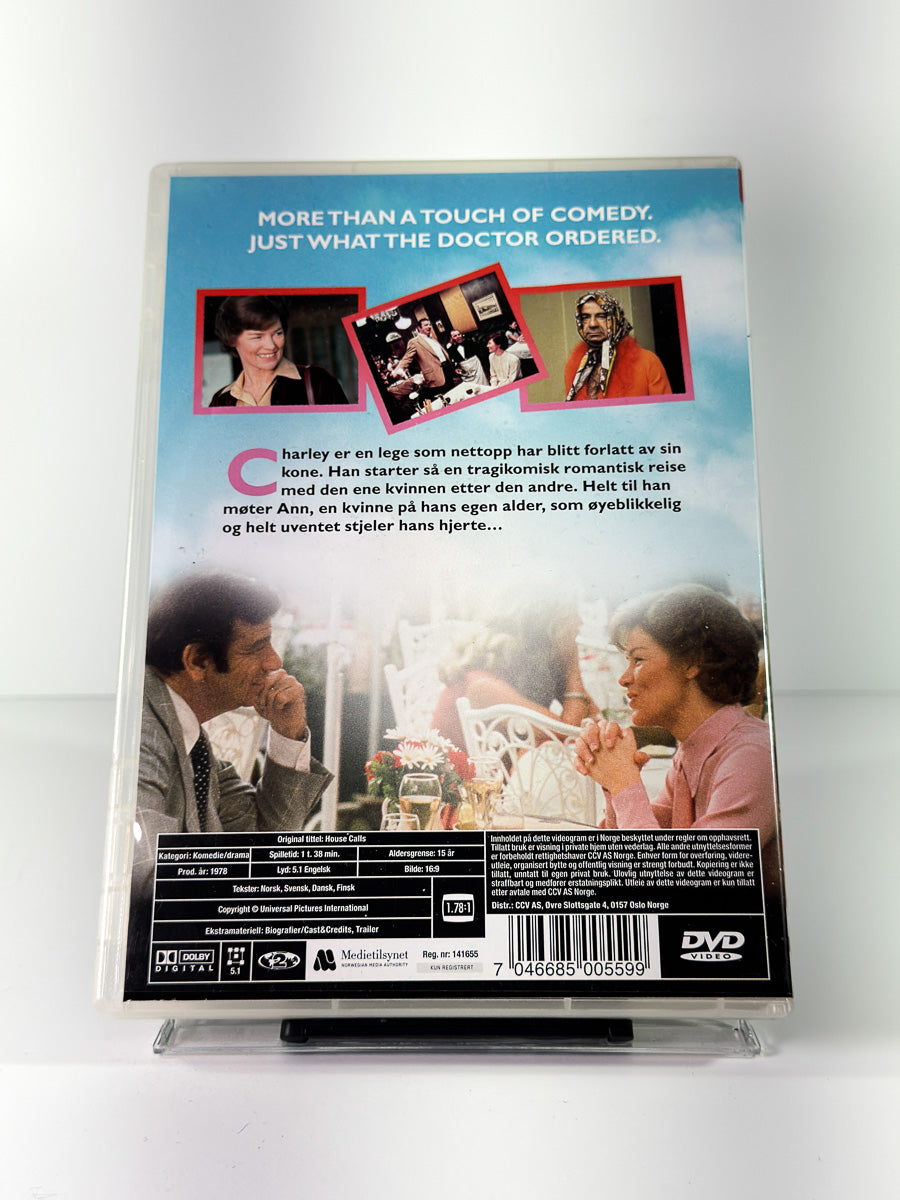 Bakside av cover til House Calls på DVD