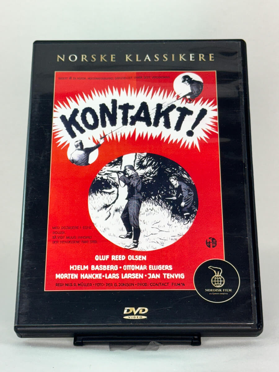 DVD-cover-forside til filmen Kontakt – Brukt DVD fra nettbutikken Brukbar Film