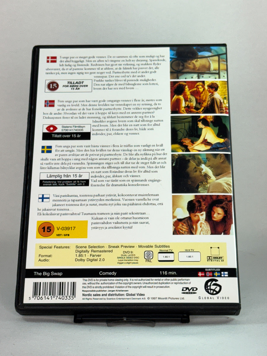 DVD-cover-bakside til filmen Let's Talk About Sex – Brukt DVD fra nettbutikken Brukbar Film