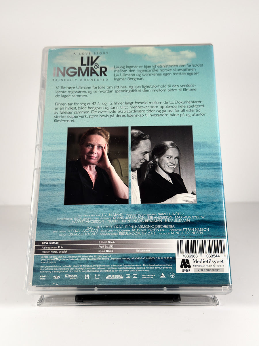 Bakside av cover til Liv & Ingmar – Painfully Connected på DVD