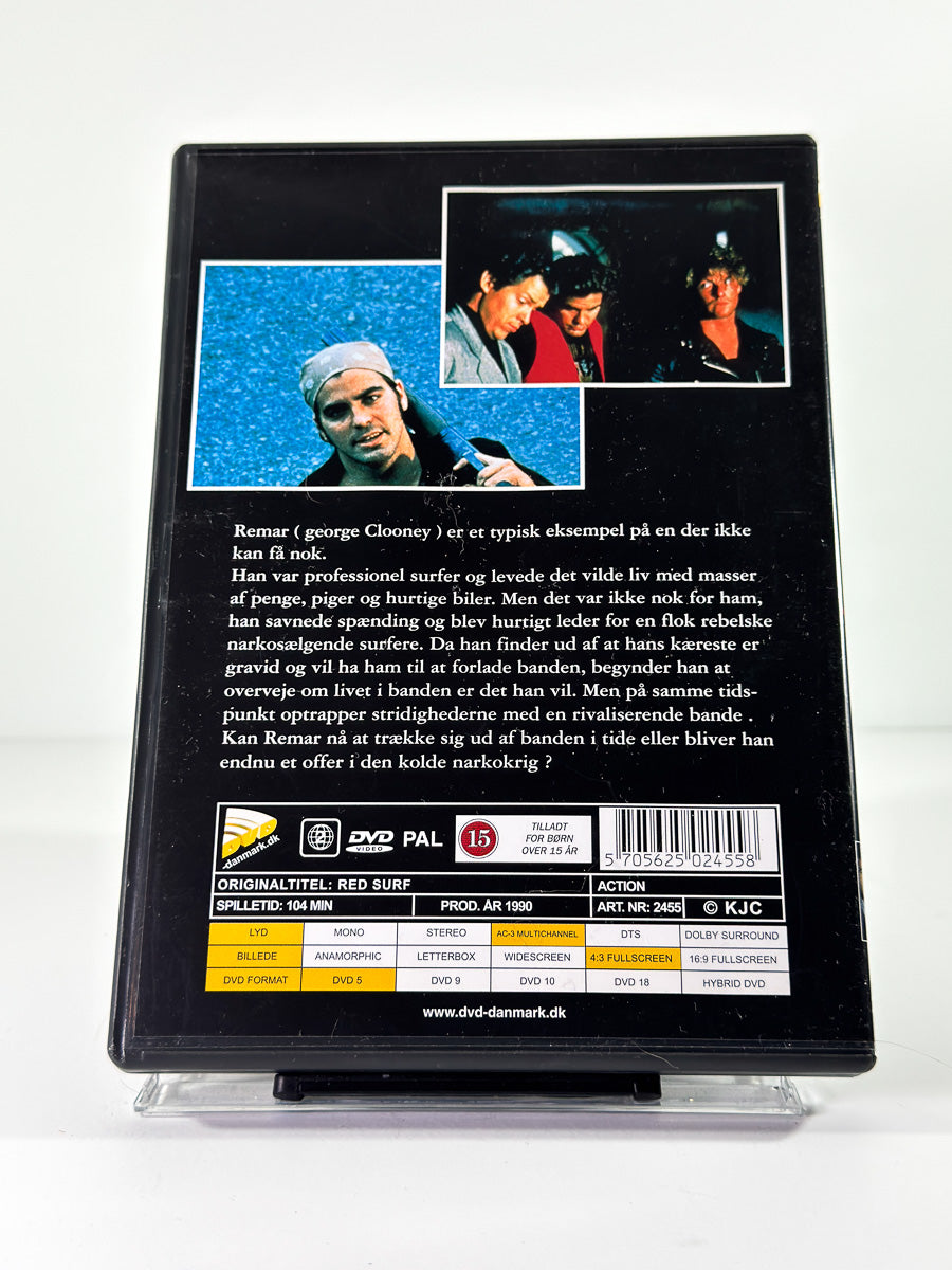 Bakside av cover til Red Surf på DVD