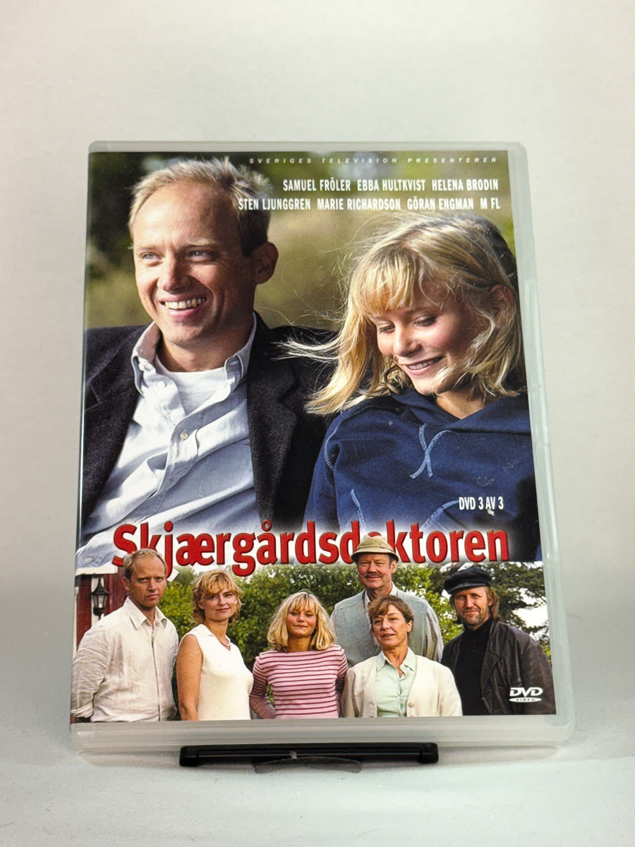 DVD-cover-forside til serien Skjærgårdsdoktoren (del 13–18) – Brukt DVD fra nettbutikken Brukbar Film