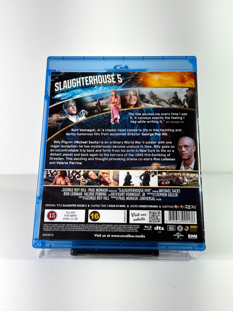 Bakside av cover til Slaughterhouse-Five på Blu-ray