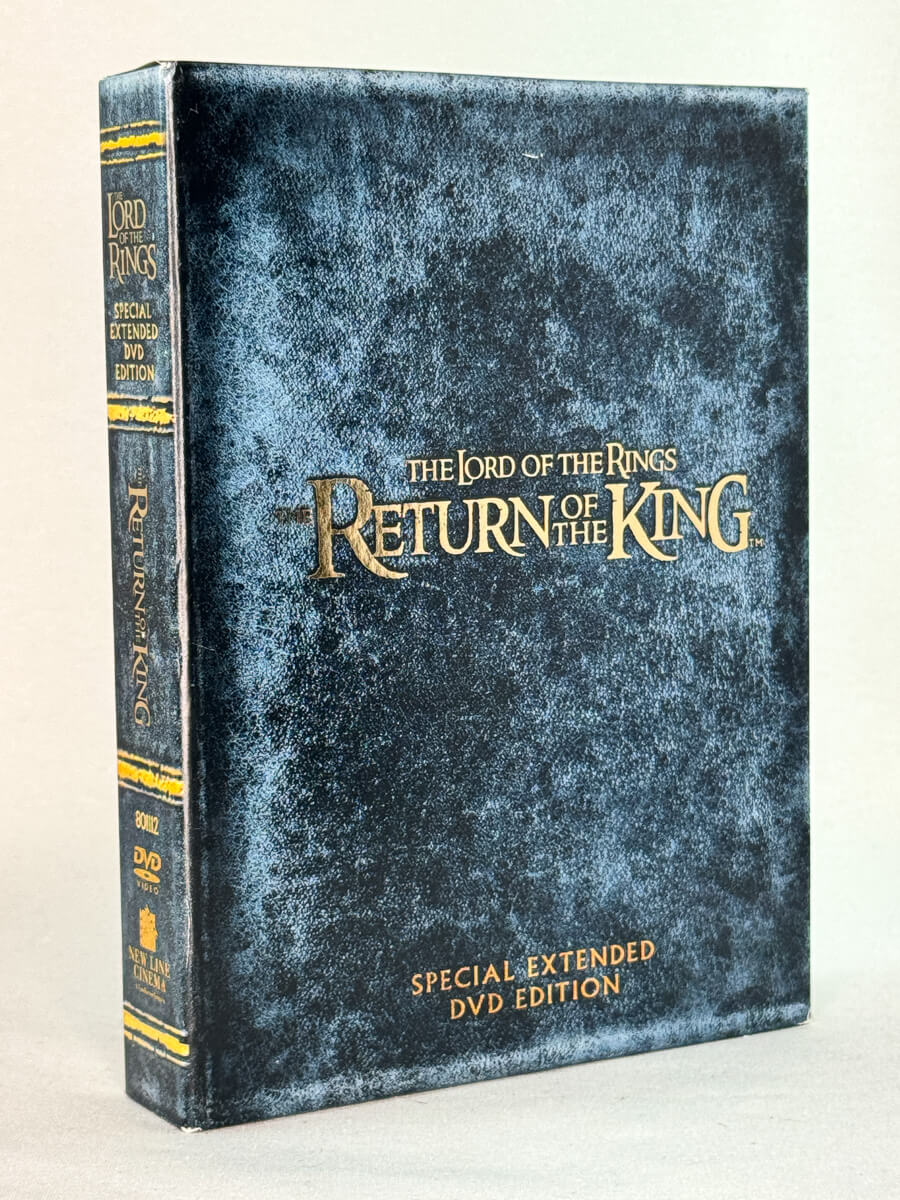Forside av DVD-cover til filmen The Lord of the Rings: The Return of the King, special extended edition – brukt original DVD hos Brukbar Film