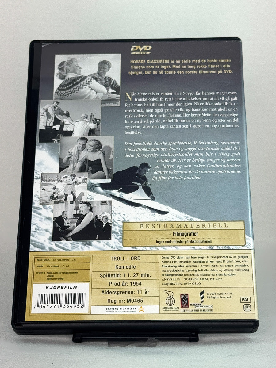 DVD-cover-bakside til filmen Troll i ord – Brukt DVD fra nettbutikken Brukbar Film