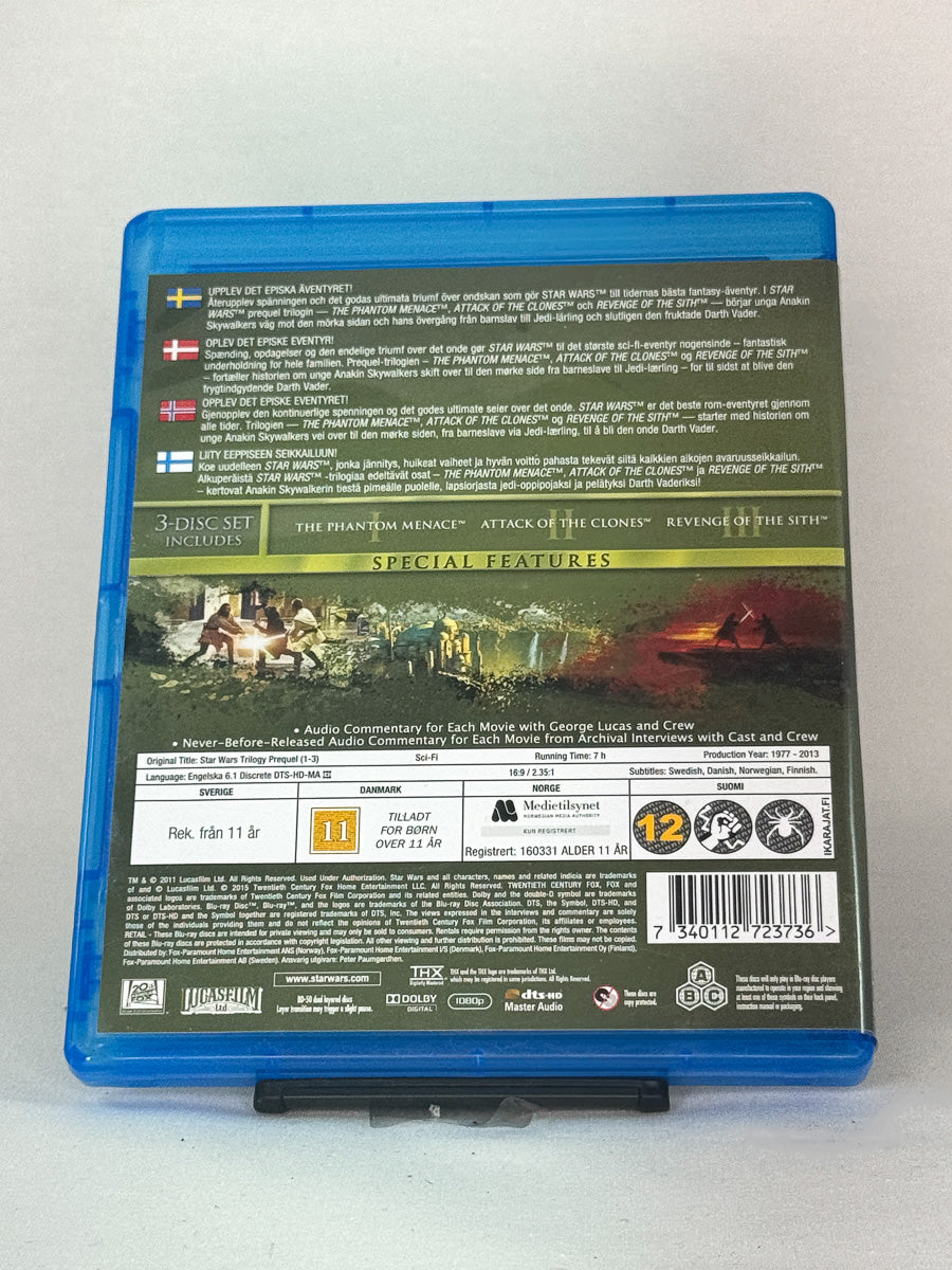 Star Wars: Episode I–III (Blu-ray)