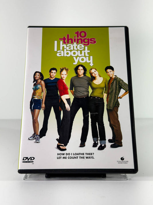 Forside av cover til 10 Things I Hate About You på DVD