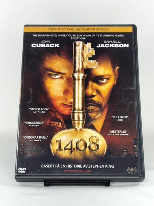 DVD-forside til filmen 1408
Originalt cover brukt for produktbilde i nettbutikken Brukbar Film