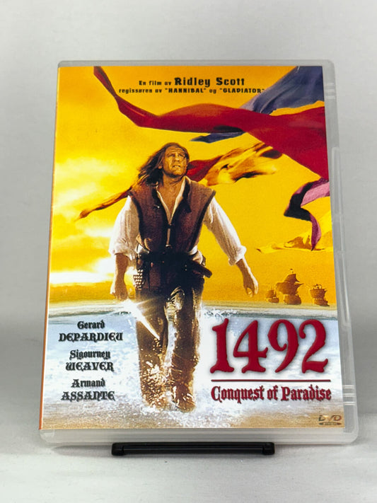 DVD-forside til filmen 1492: Conquest of Paradise
Originalt cover brukt for produktbilde i nettbutikken Brukbar Film