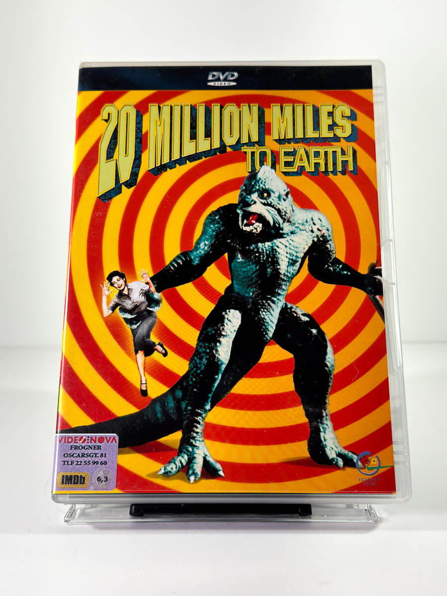 Forside av cover til 20 Million Miles to Earth på DVD