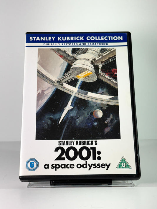 Forside av cover til 2001 a space odyssey, bruktfilm hos nettbutikken Brukbar Film