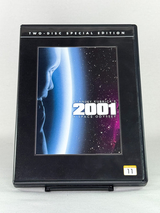 DVD-forside til filmen 2001: A Space Odyssey
Originalt cover brukt for produktbilde i nettbutikken Brukbar Film