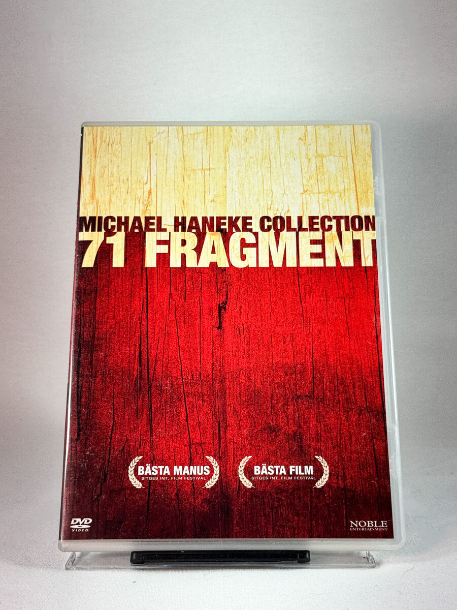 Forside av cover til 71 Fragment, brukt DVD hos Brukbar Film