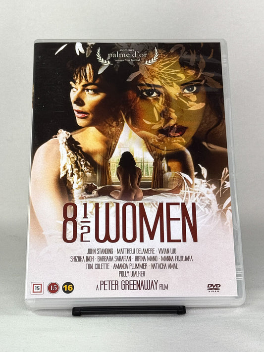 DVD-forside til filmen 8½ Women
Originalt cover brukt for produktbilde i nettbutikken Brukbar Film
