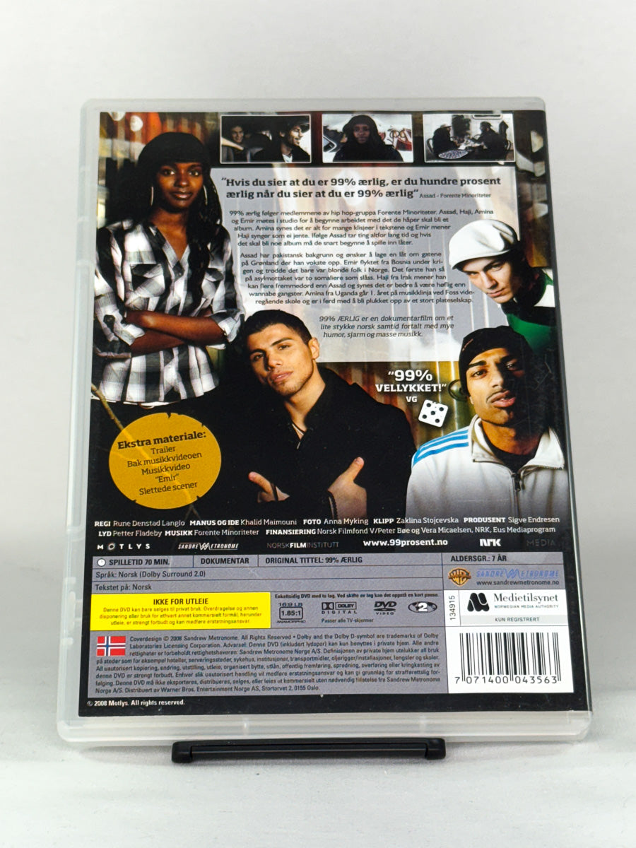 99% Ærlig (DVD)