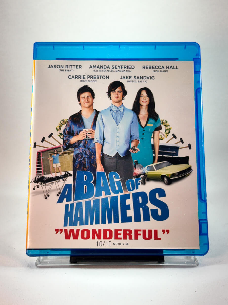 Forside av cover til A Bag of Hammers, bruktfilm hos nettbutikken Brukbar Film