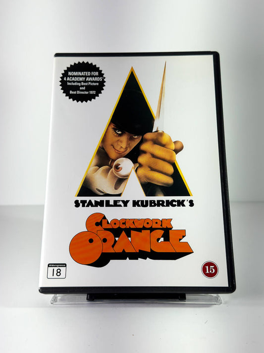 Forside av cover til A Clockwork Orange på DVD