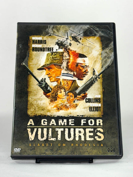 DVD-forside til filmen A Game for Vultures
Originalt cover brukt for produktbilde i nettbutikken Brukbar Film