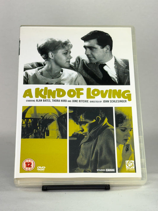 DVD-forside til filmen A Kind of Loving
Originalt cover brukt for produktbilde i nettbutikken Brukbar Film