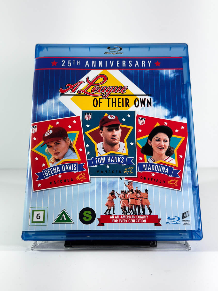 Forside av cover til A League of Their Own på Blu-ray