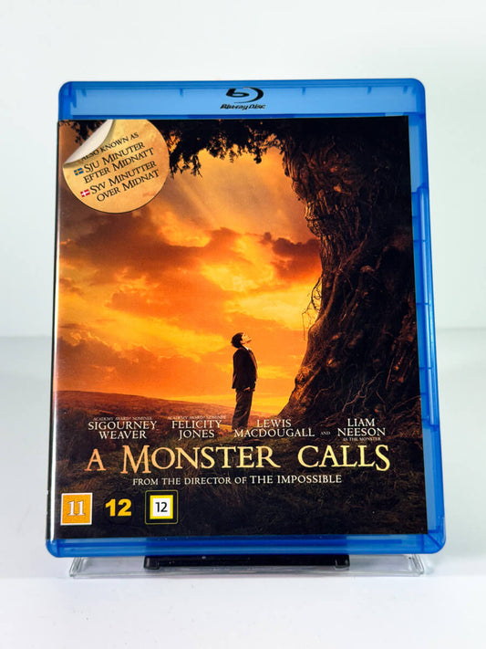 Forside av cover til A Monster Calls, brukt Blu-ray hos Brukbar Film
