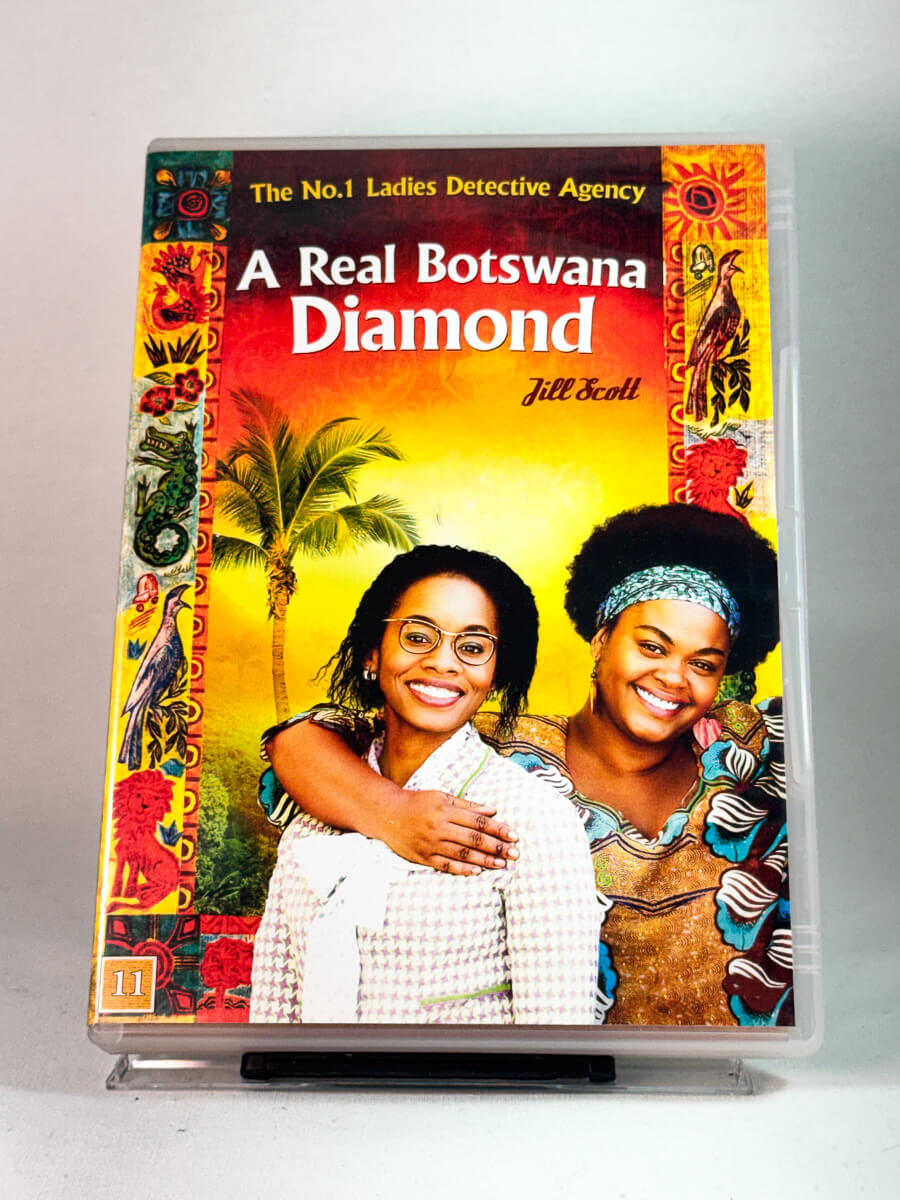 Forside av DVD-cover for A Real Botswana Diamond, bruktfilm på DVD hos Brukbar Film