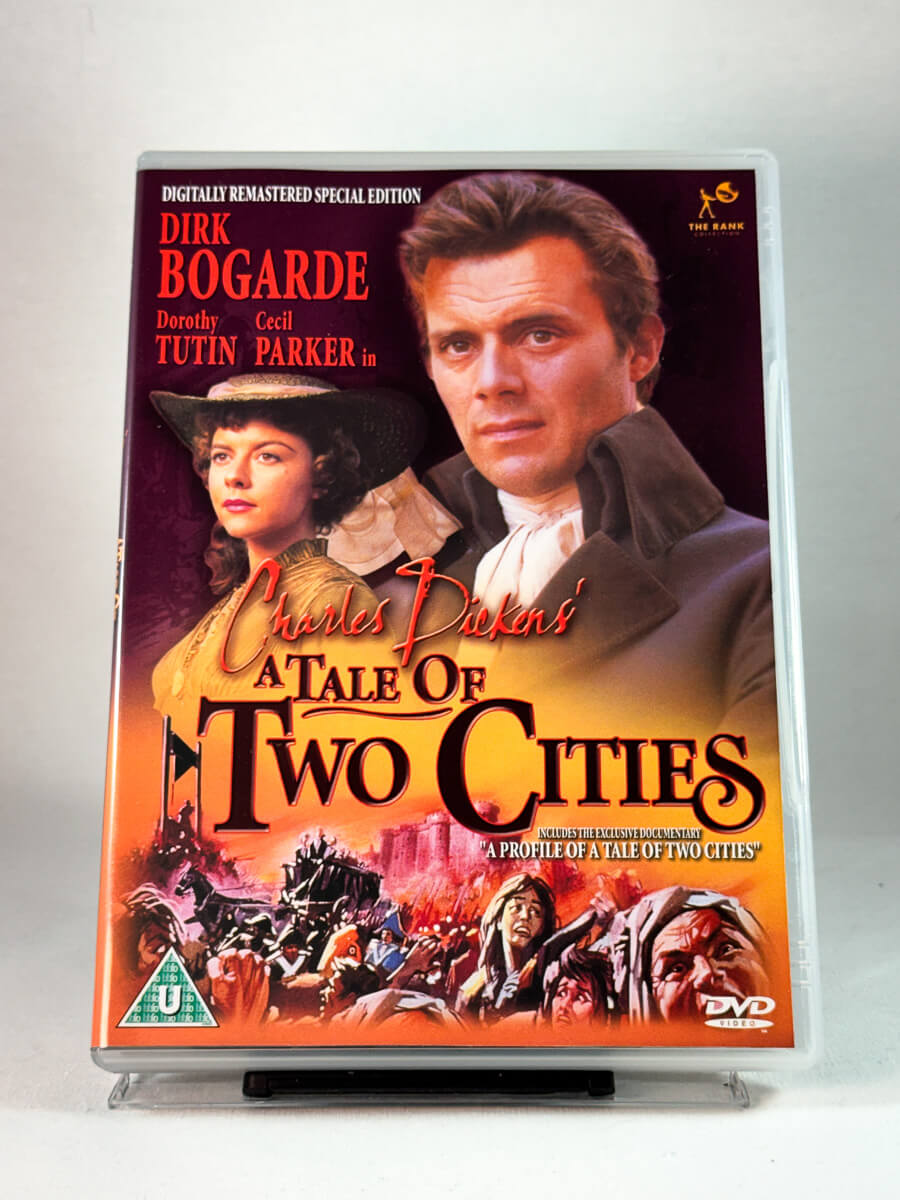 Forside av cover til A Tale of Two Cities, bruktfilm på DVD hos Brukbar Film