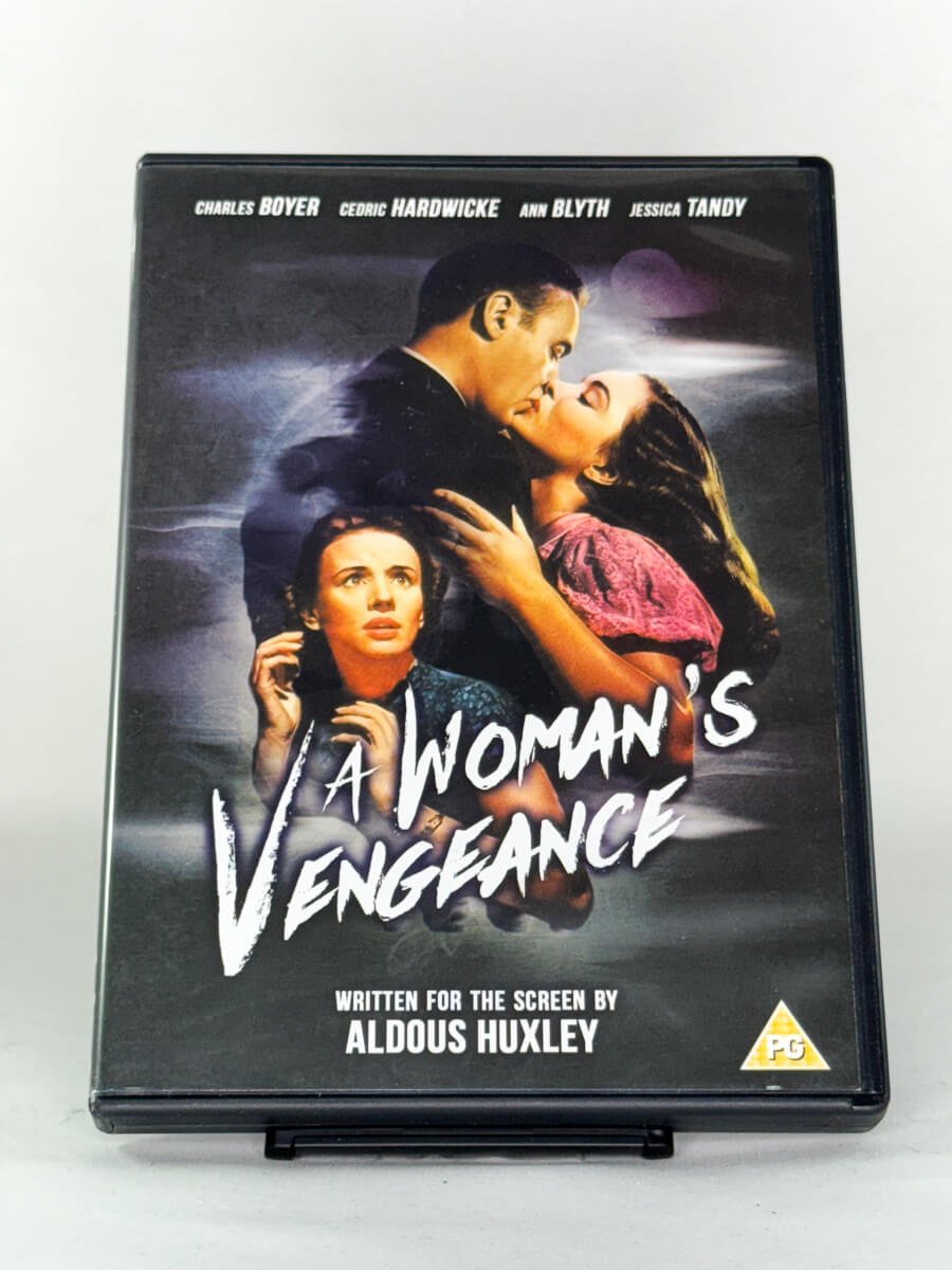 DVD-forside til filmen A Woman’s Vengeance
Originalt cover brukt for produktbilde i nettbutikken Brukbar Film