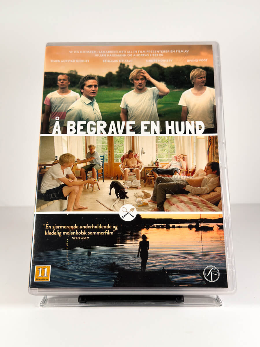 Forside av cover til Å begrave en hund på DVD