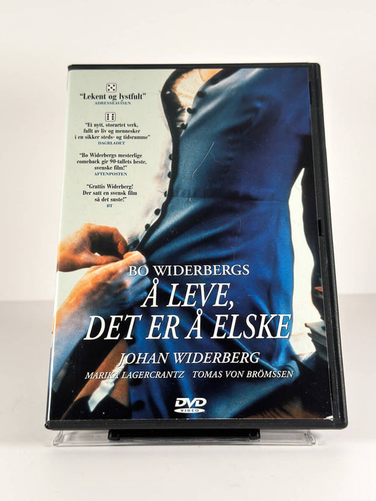 Forside av cover til Å leve, det er å elske på DVD