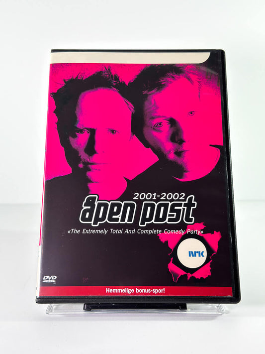 Forside av cover til Aapen Post 2001 2002, bruktfilm hos nettbutikken Brukbar Film