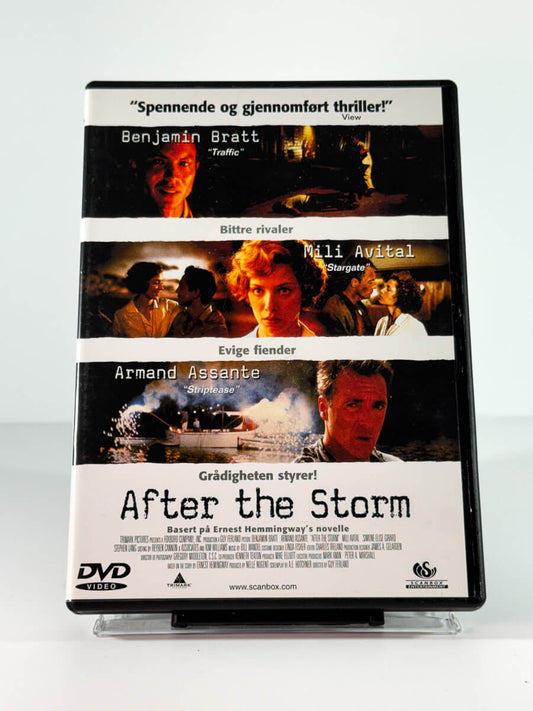 Forside av cover til After the Storm, brukt DVD hos Brukbar Film