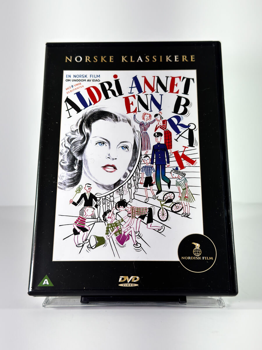 Forside av cover til Aldri annet enn bråk på DVD
