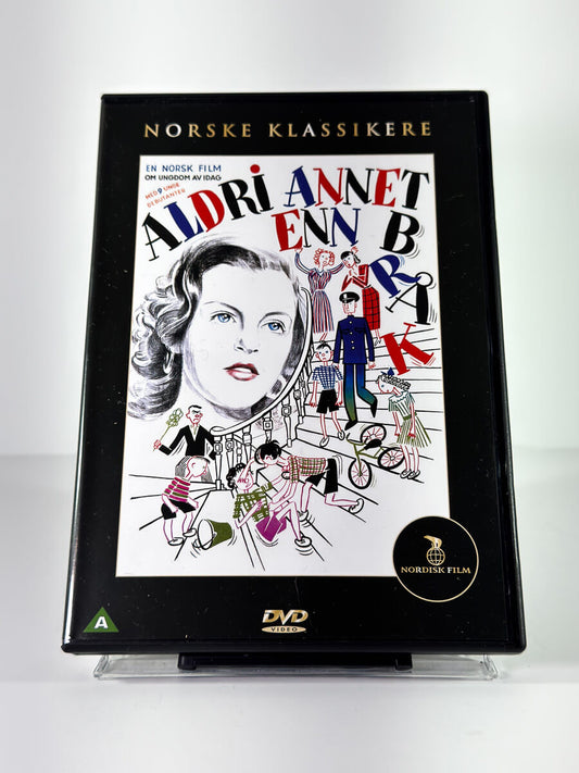 Forside av cover til Aldri annet enn bråk på DVD