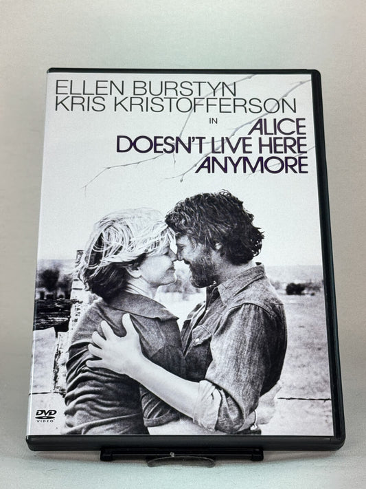 Forside av DVD-cover til Alice Doesn’t Live Here Anymore, bruktfilm hos nettbutikken Brukbar Film