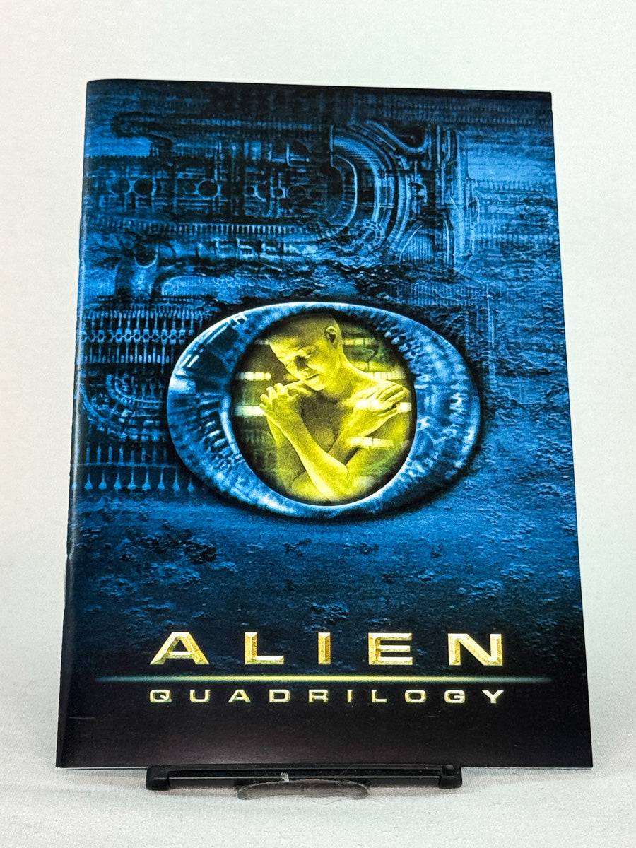 Alien Quadrilogy DVD-boks – brukt DVD-samling med klassiske Alien-filmer, tilgjengelig hos Brukbar Film