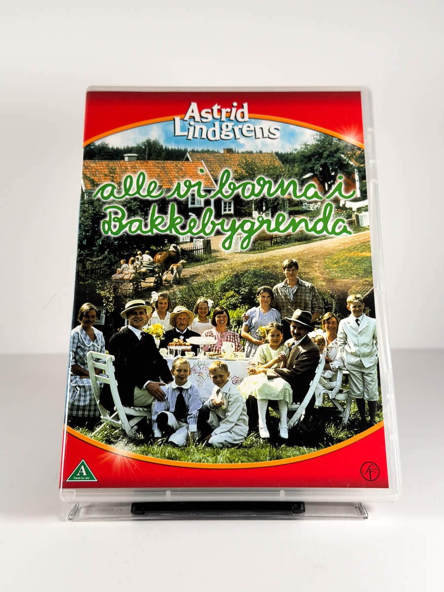 Forside av cover til Alle vi barna i Bakkebygrenda på DVD