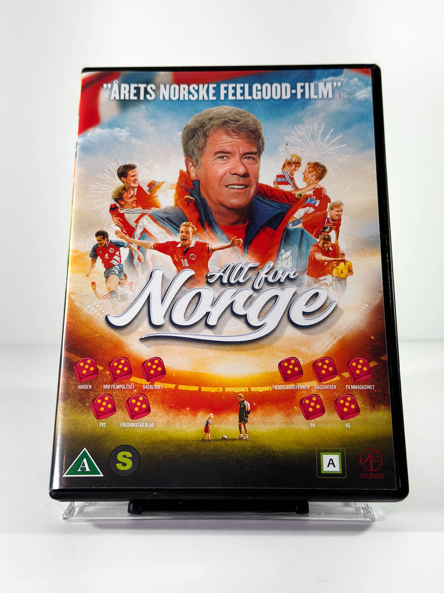 Forside av cover til Alt for Norge på DVD