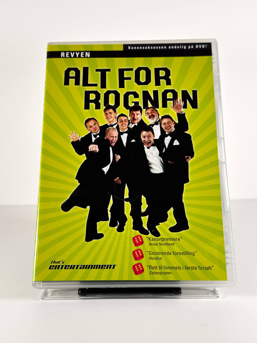 Forside av cover til Alt for Rognan på DVD