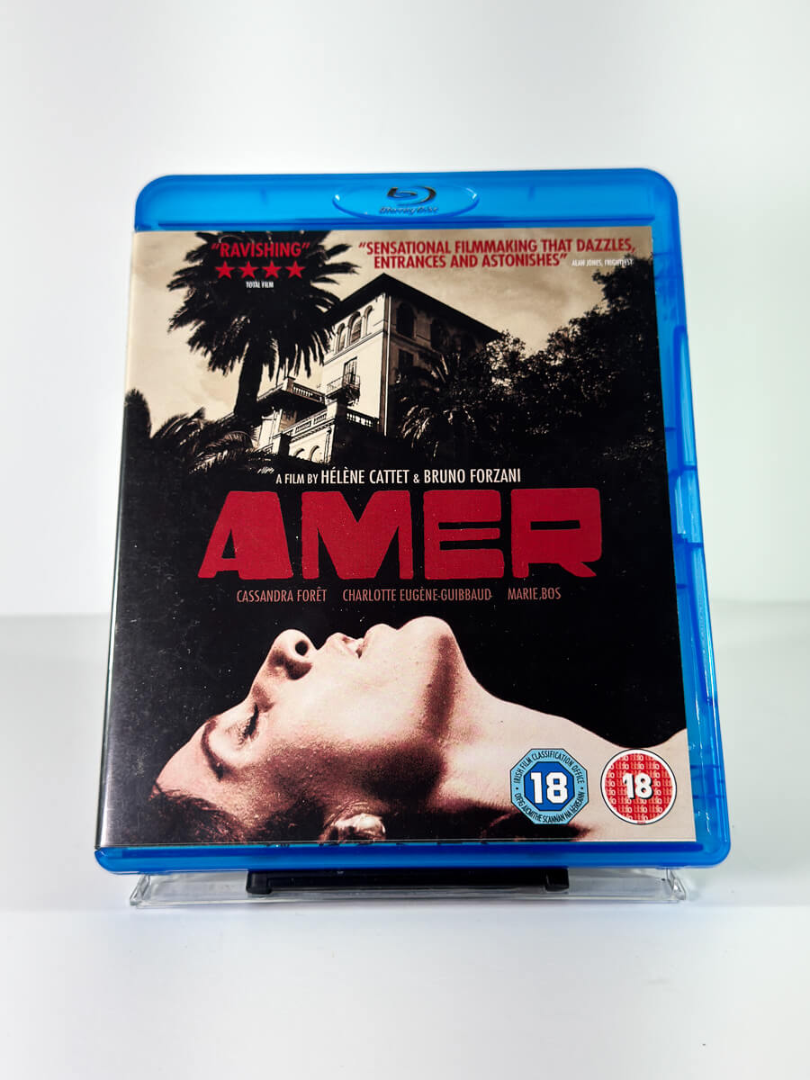 Forside av cover til Amer på Blu-ray